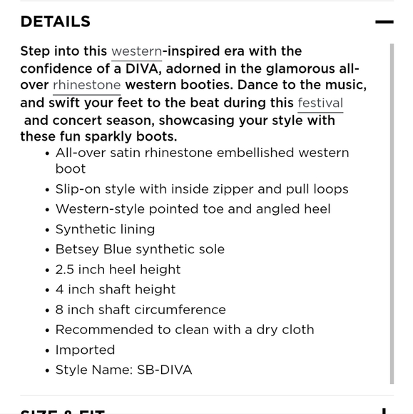 Betsey Johnson's Diva Rhinestone Booties - Picture 4 of 8